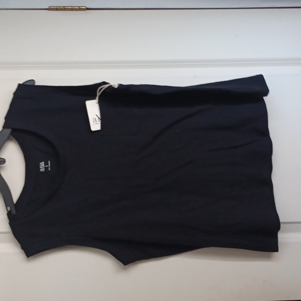 nwt Ana shirt cropped muscle tank sz L cotton womens whymsigoth‎ summer